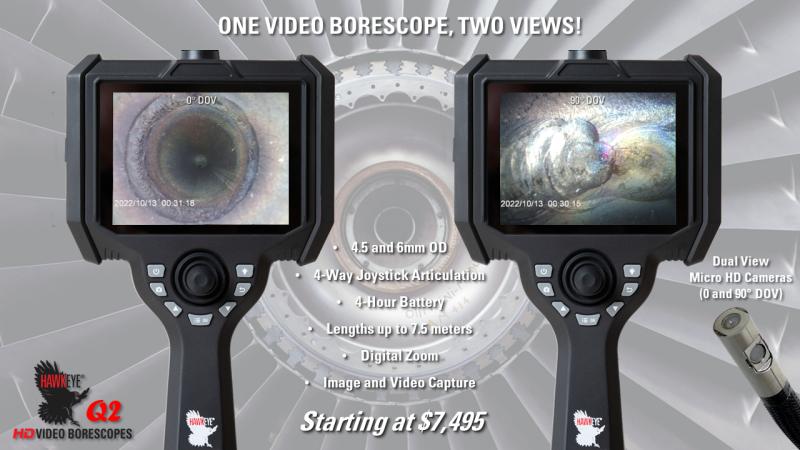 Q2 Dual View Borescope
