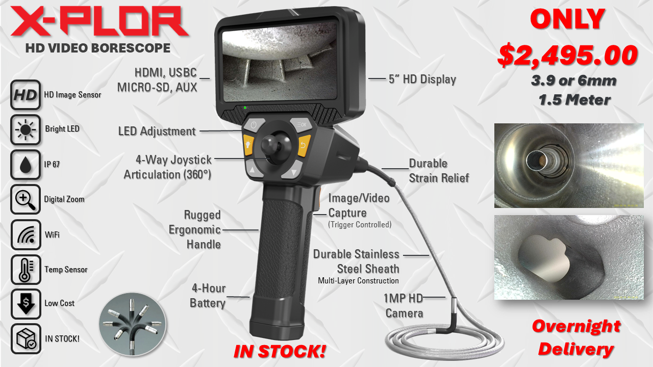 Link to X-PLOR HD Video Borescope